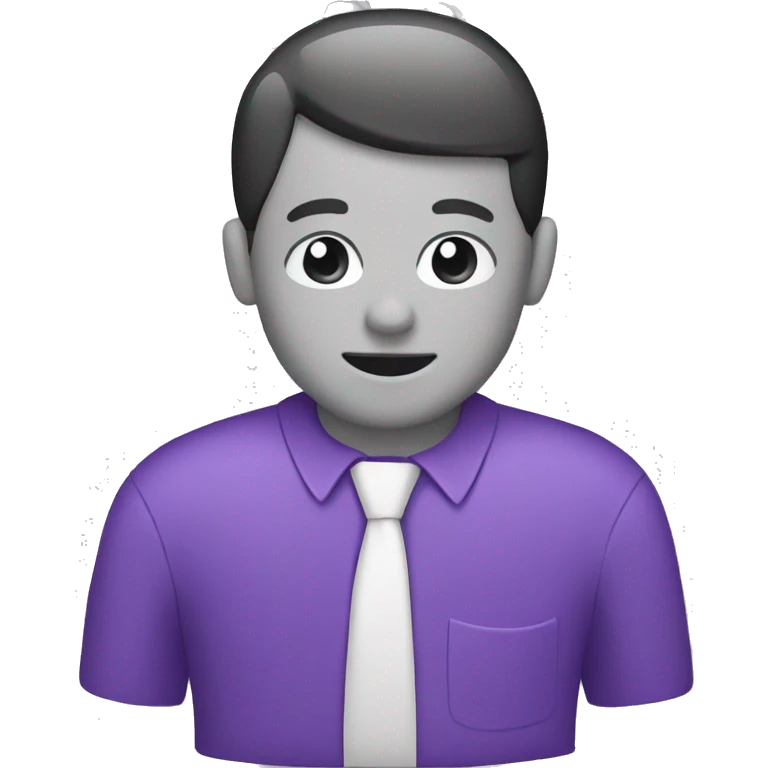 working calendar purple color emoji