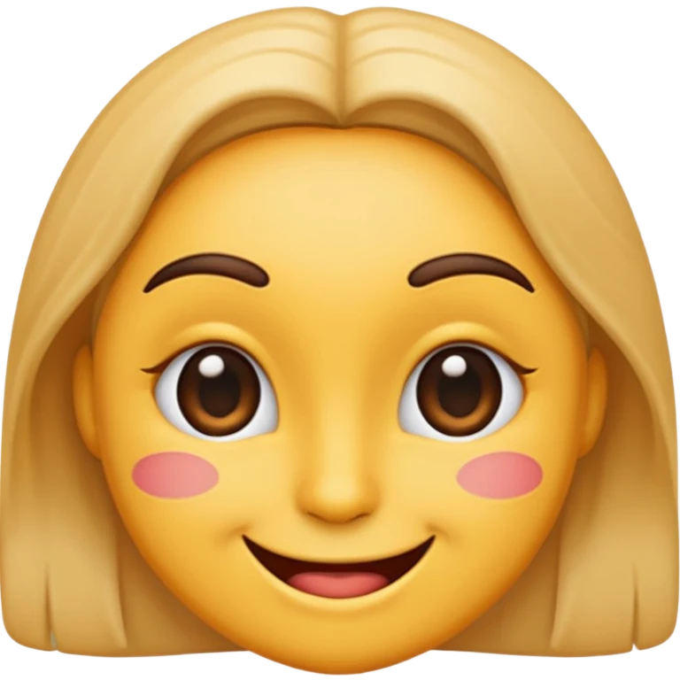 Emoji that is smirking 😏 and wiggling its eyebrows seductively emoji