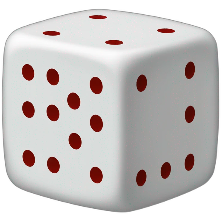 10 side dice emoji