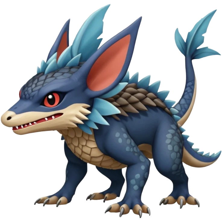  exotic Fakémon-Pokémon-Trico-Nargacuga-Vernid-creature emoji