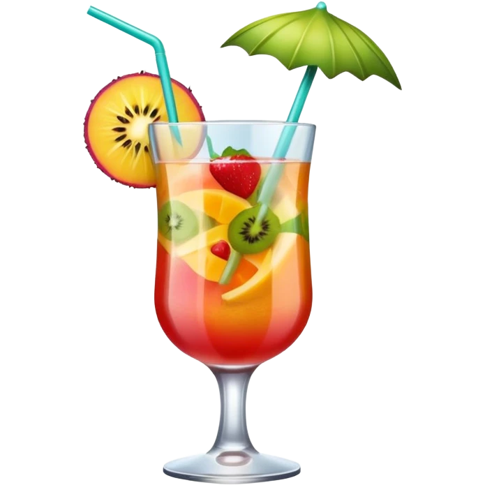 beach coctail drink emoji