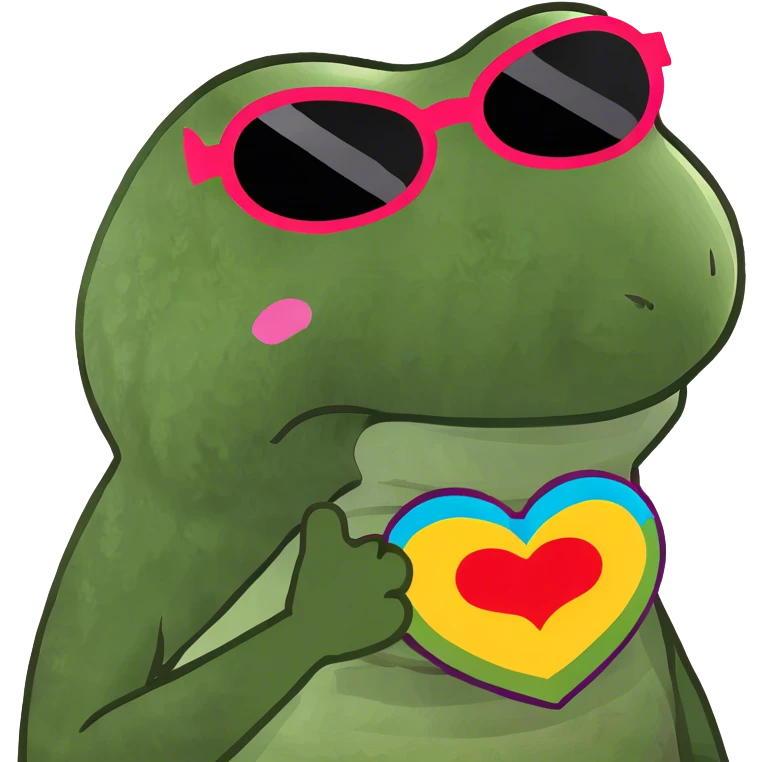 emoji heart rainbow emoji