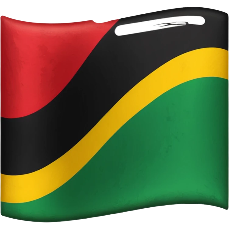 African american flag emoji