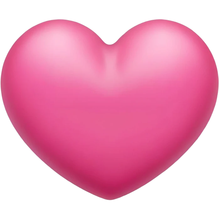 heart-shaped cartoon butt, fun and colorful emoji