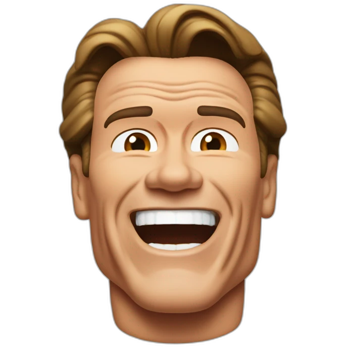 arnold schwarzenegger cheerleadering emoji