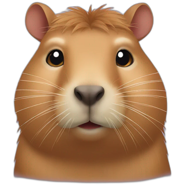 Capybara cat emoji