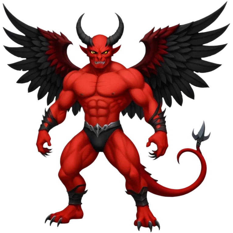 winged demon - large black wings











 emoji