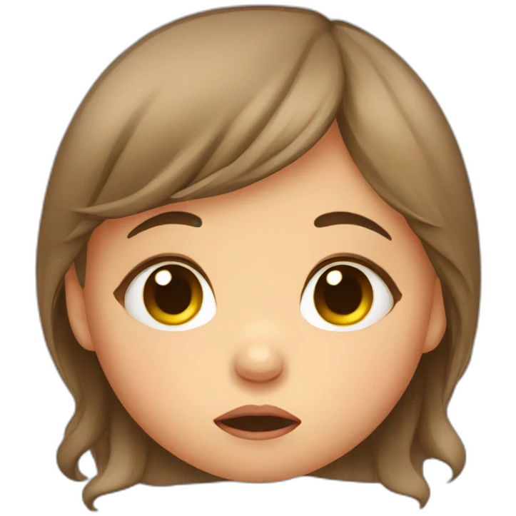 crying bABY GIRL emoji