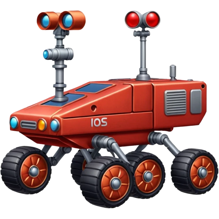 simplier Mars rover emoji