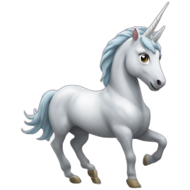 Licorne qui fait du tir à l’arc  emoji