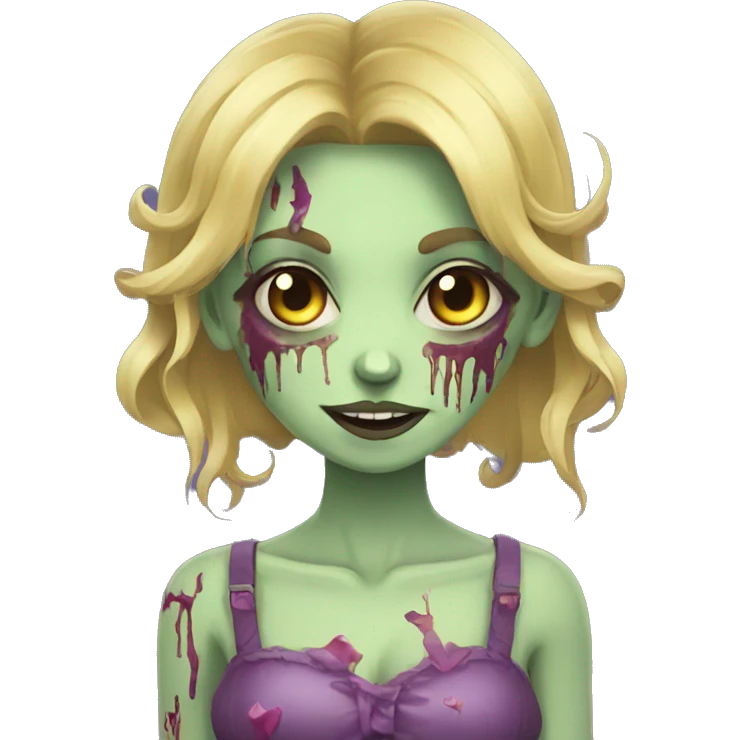 Mele Zombie Magical girl emoji