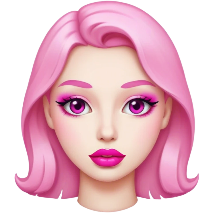 pink lipstick emoji