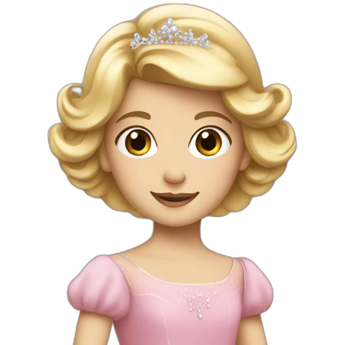 Little princess Di emoji