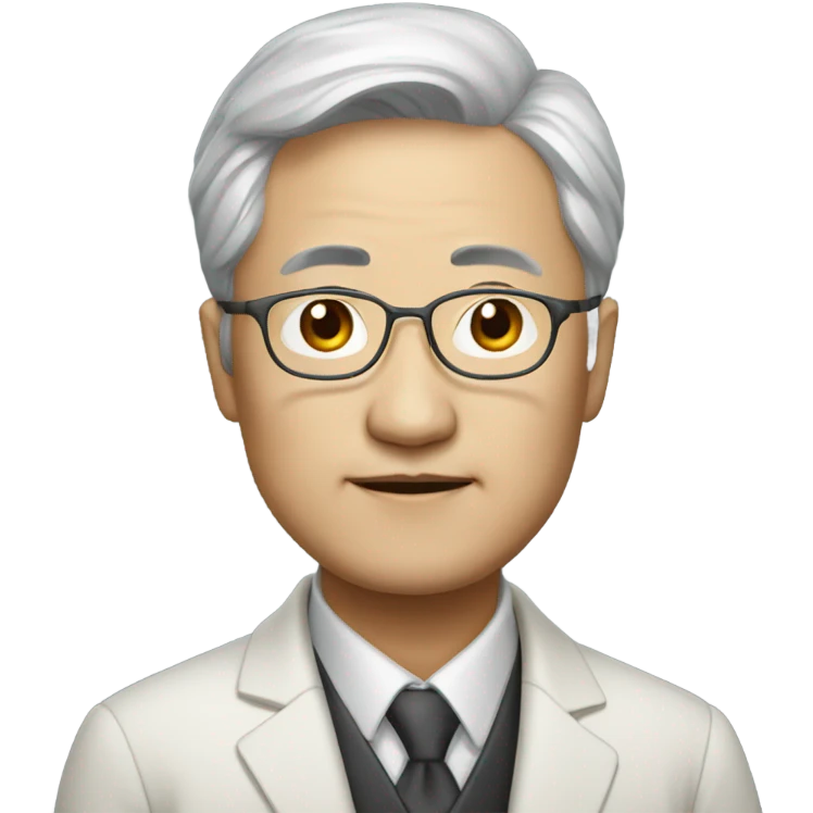 Chinese Korean psychology professor emoji