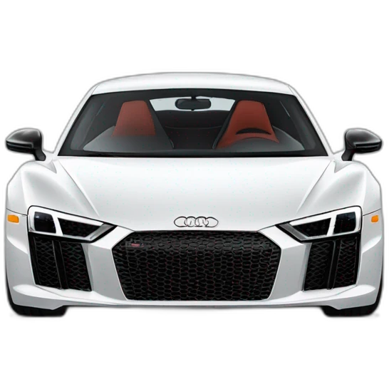 audi r8 v10 pus emoji