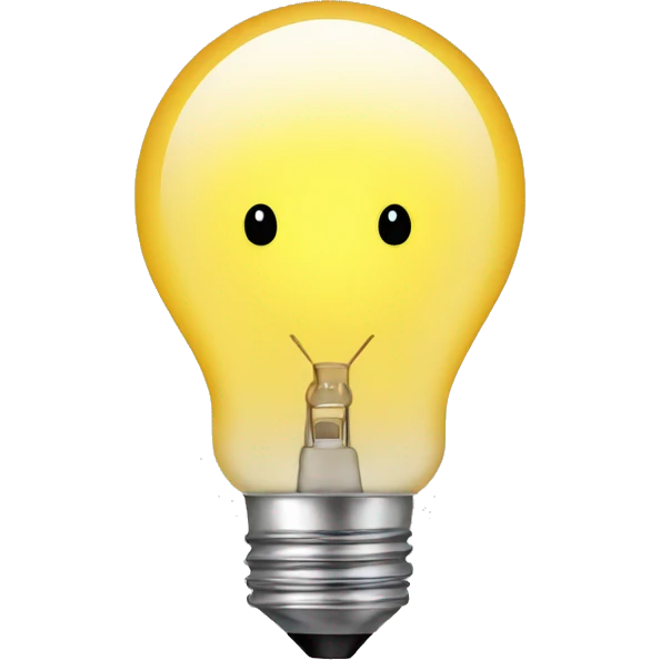lightbulb emoji