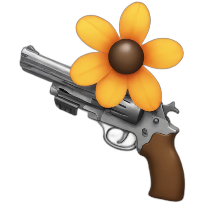 flower-gun emoji
