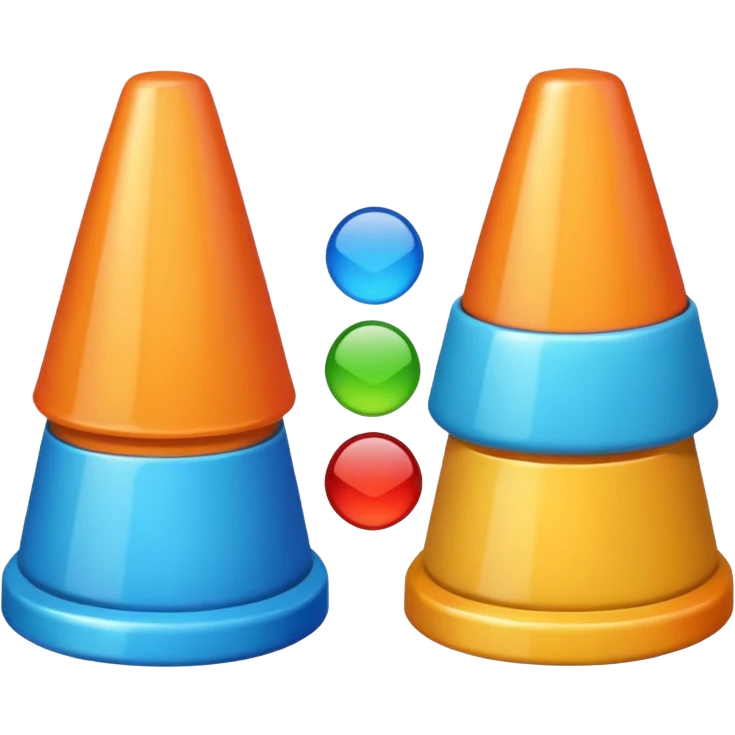 cone caps object emoji