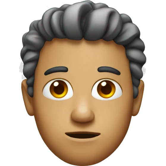 face with no brain emoji