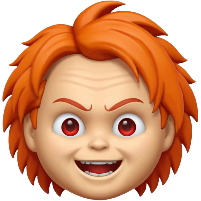 Un emojin de chuky emoji