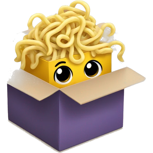 noodles in a box emoji