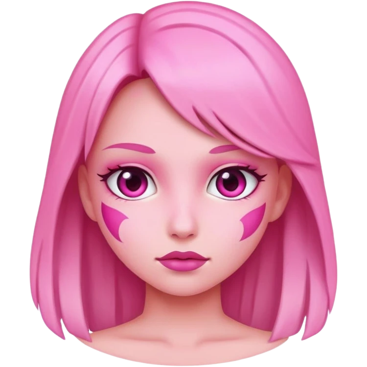 Gril pinck emoji