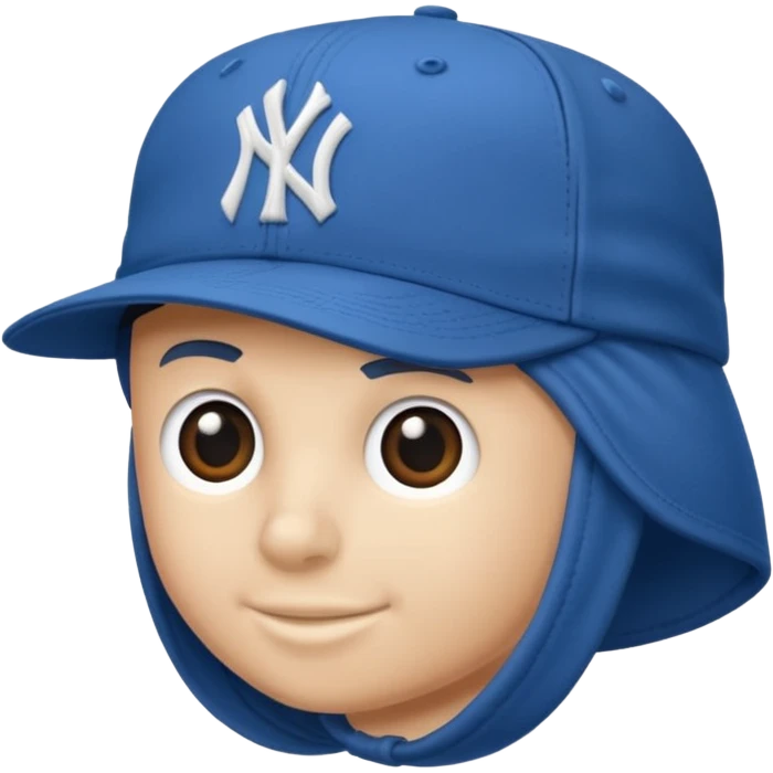 gorra blue yankee emoji