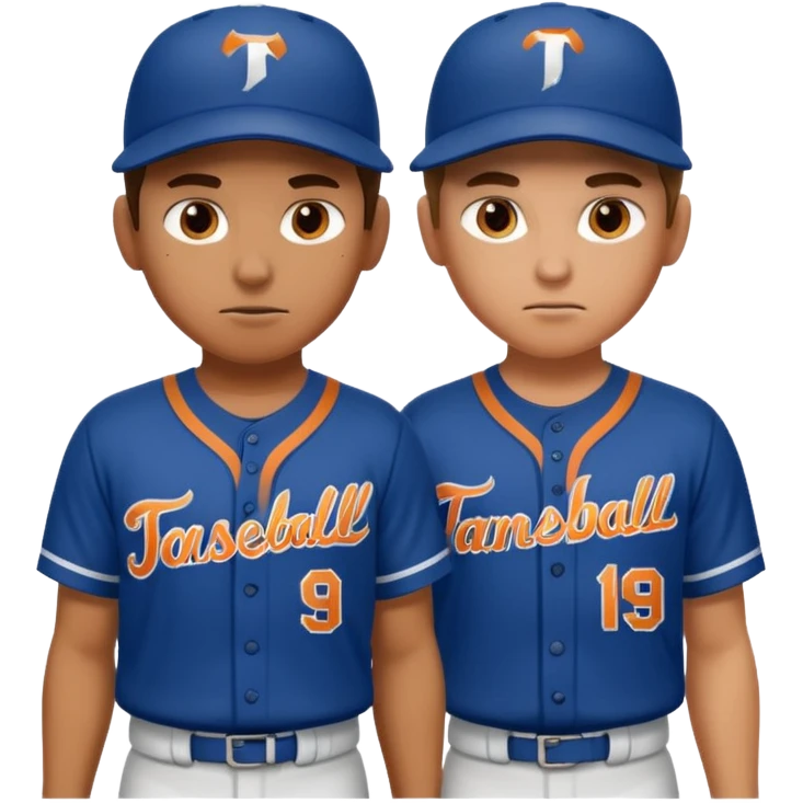 dos basbeall palyer a golpes emoji