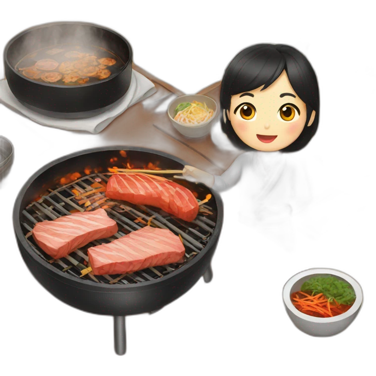 Korean bbq emoji