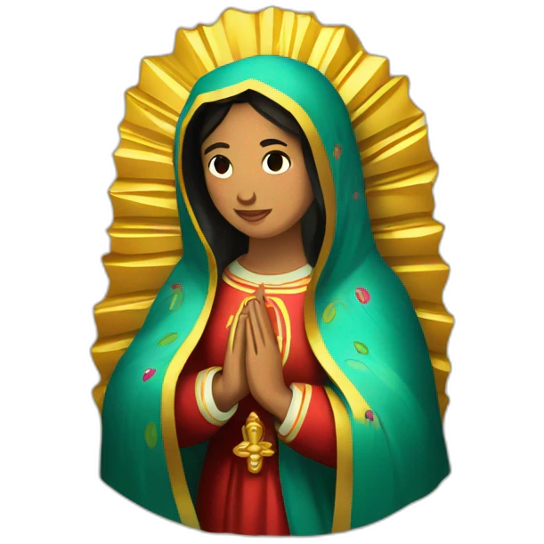 virgen de guadalupe emoji