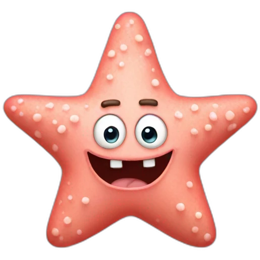 Patrick star emoji
