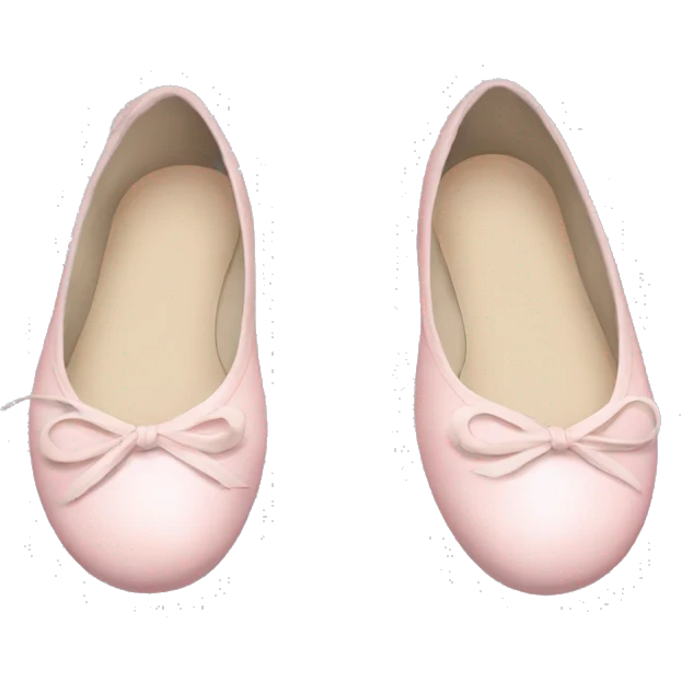 ballet flats pink emoji