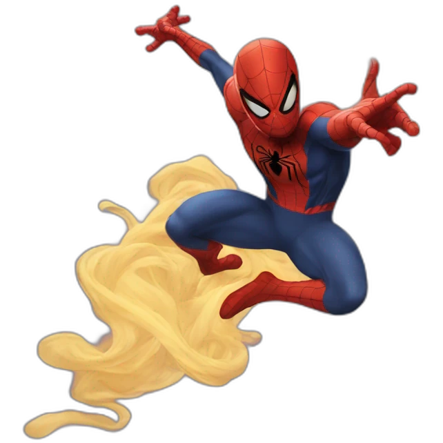 spiderman fling emoji