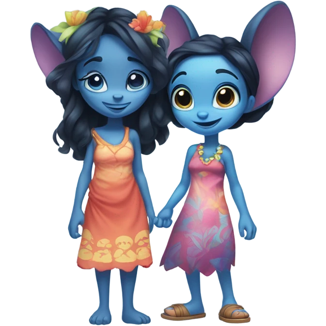 Stich and lilo emoji