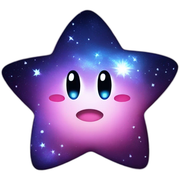 galaxy star kirby emoji
