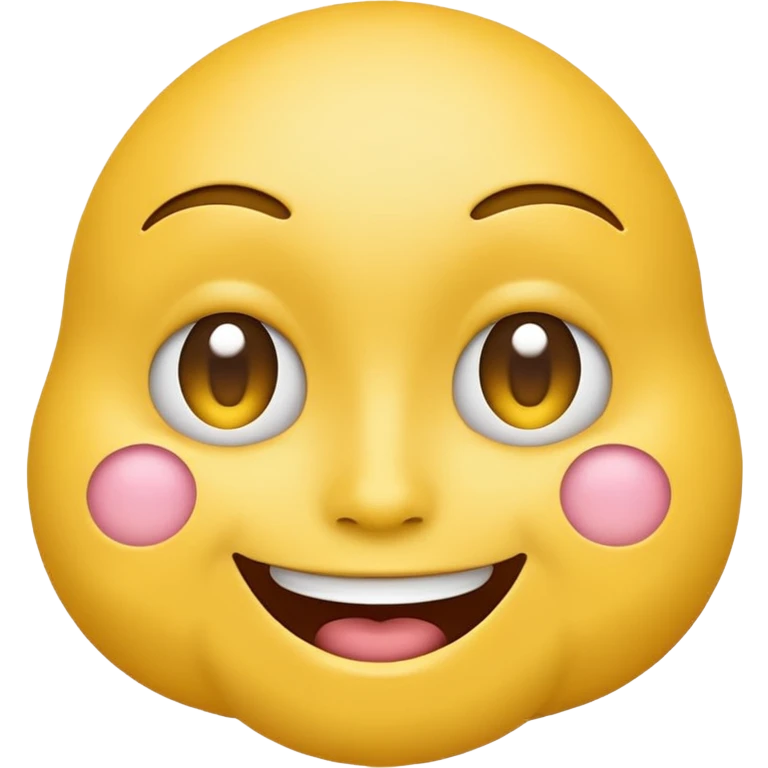 Yellow face emoji with boobs silly emoji