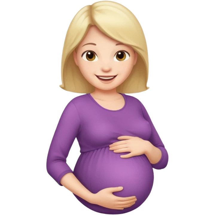 pregnant woman emoji