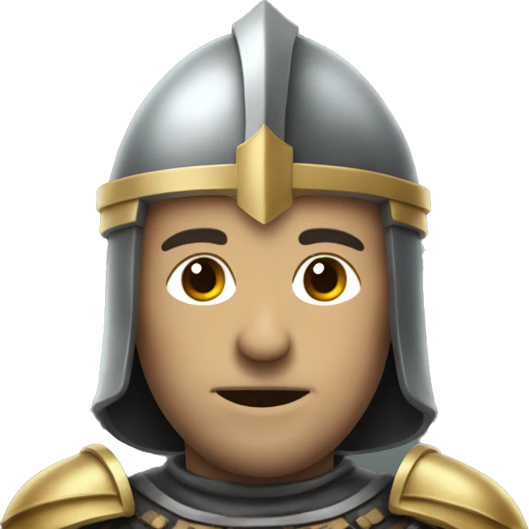 knight head man emoji