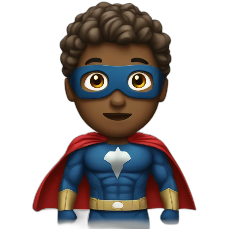 super hero emoji