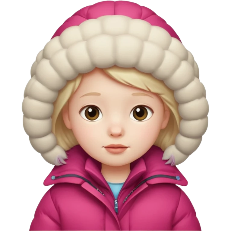 Kid in puffy winter coat











 emoji