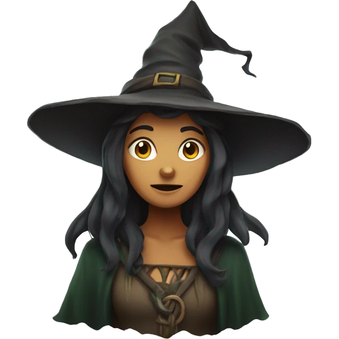 Witch of ancient forest emoji