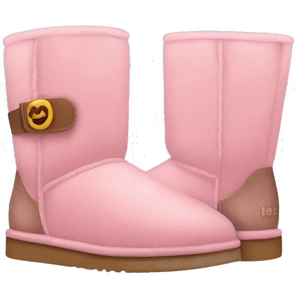 Ugg pink  emoji