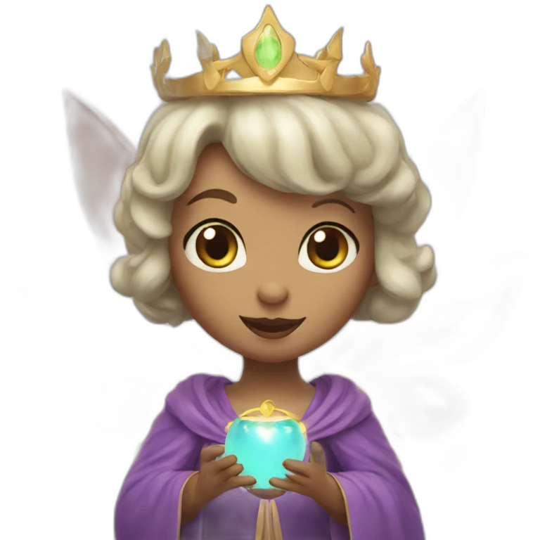 Cat fairy god mother emoji