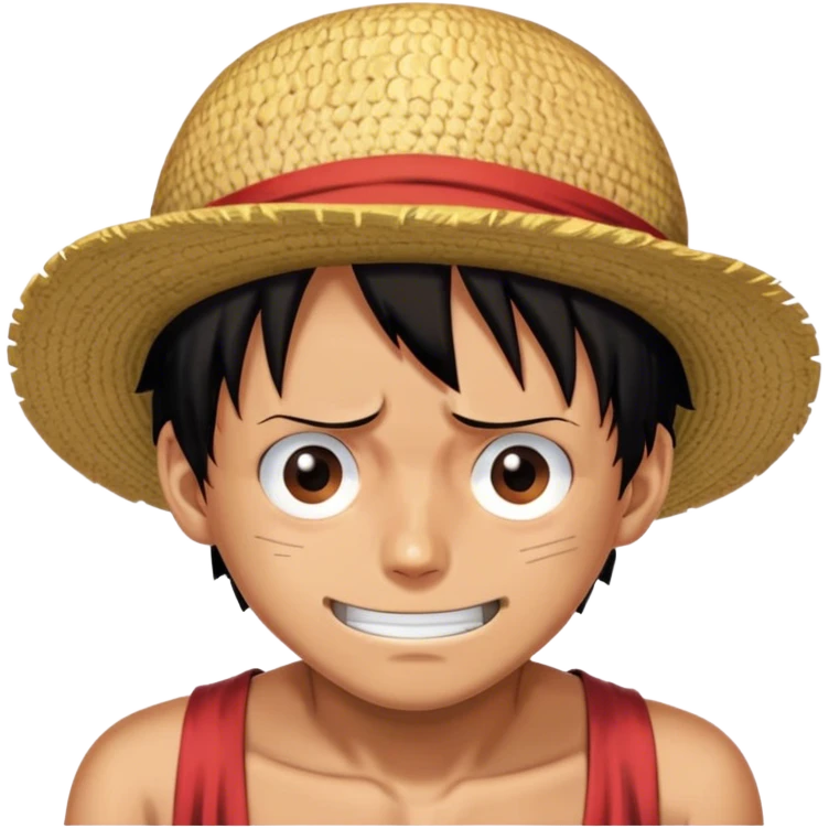 Luffy from One piece  emoji