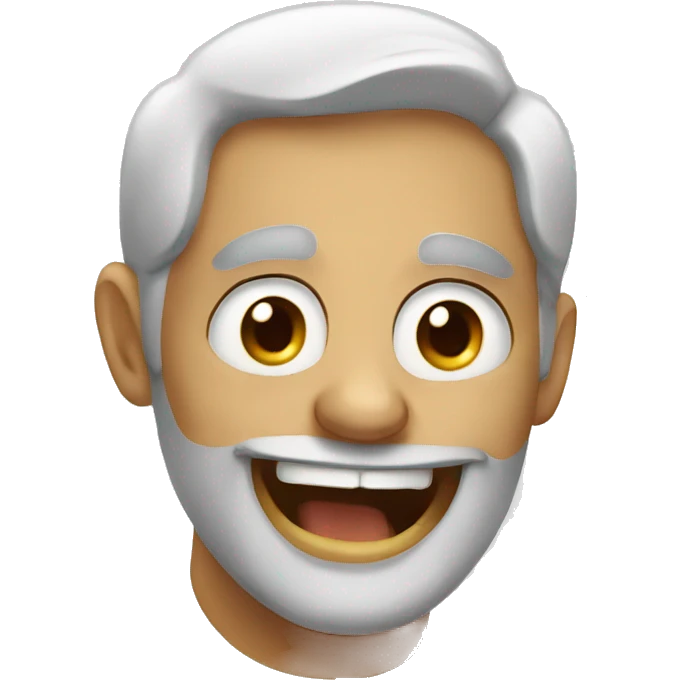 Mewing emoji