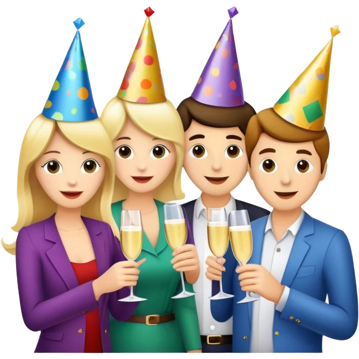 Birthday time with fregs emoji