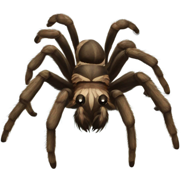tarantula spider realistic  emoji