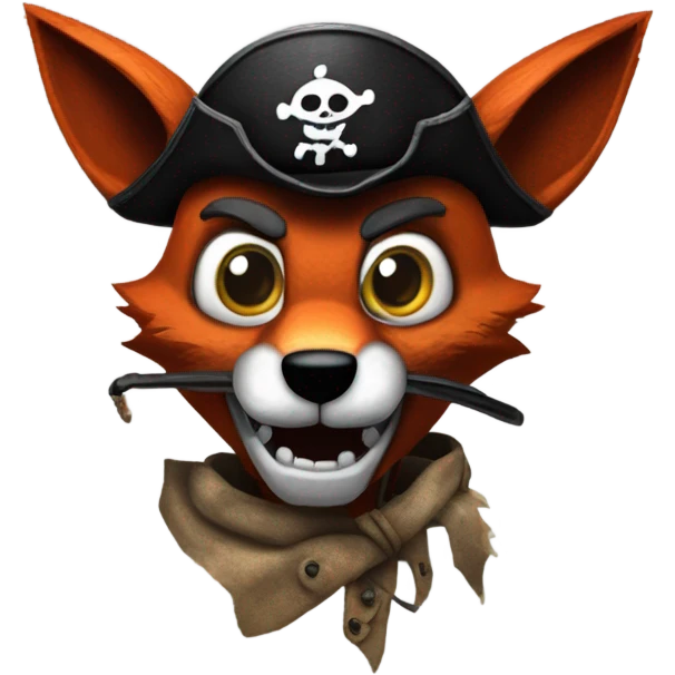 Foxy fnaf pirate foxy  emoji