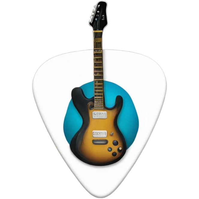 guitar pick emoji