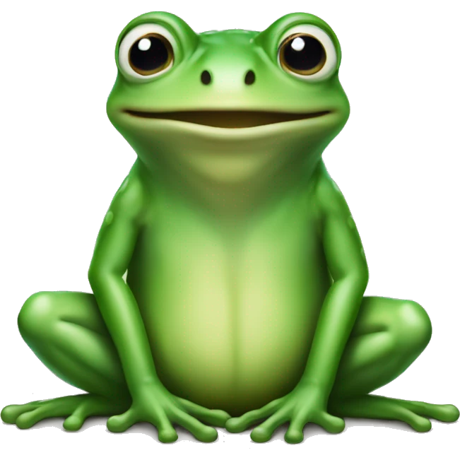 elon musk like a frog emoji